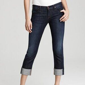 Citizens of Humanity Dani Cropped Straight Leg Jeans Scorpio Dark Wash Size 26
